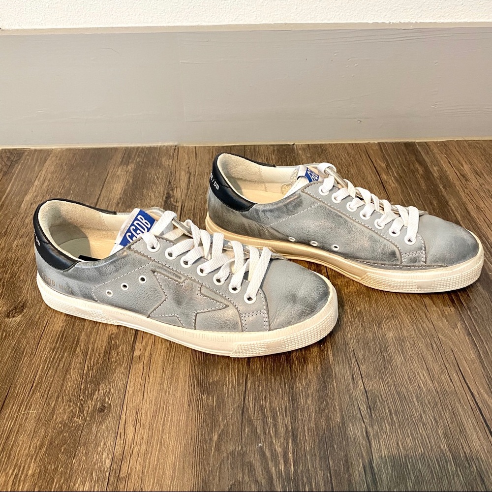 Grey Golden Goose Deluxe Brand May Sneakers